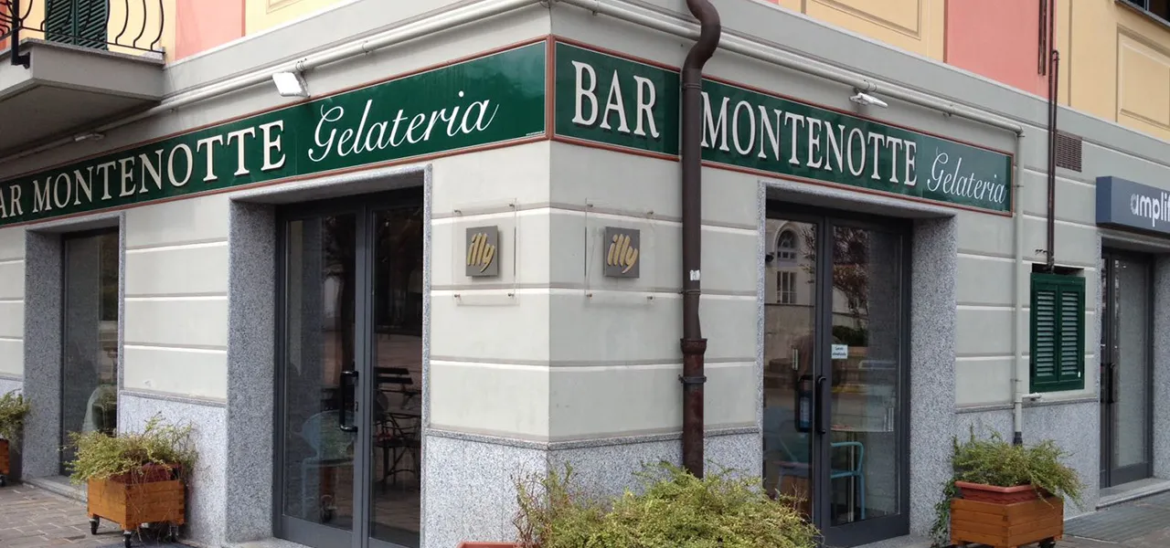 Insegna a Pannello - Bar Montenotte Gelateria - Sunrise Insegne