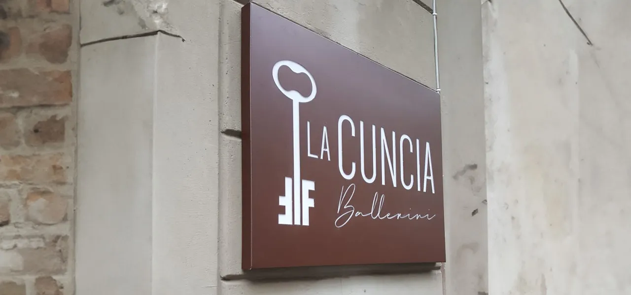 Insegna Cassonate - La Cuncia Ballerini - Sunrise Insegne