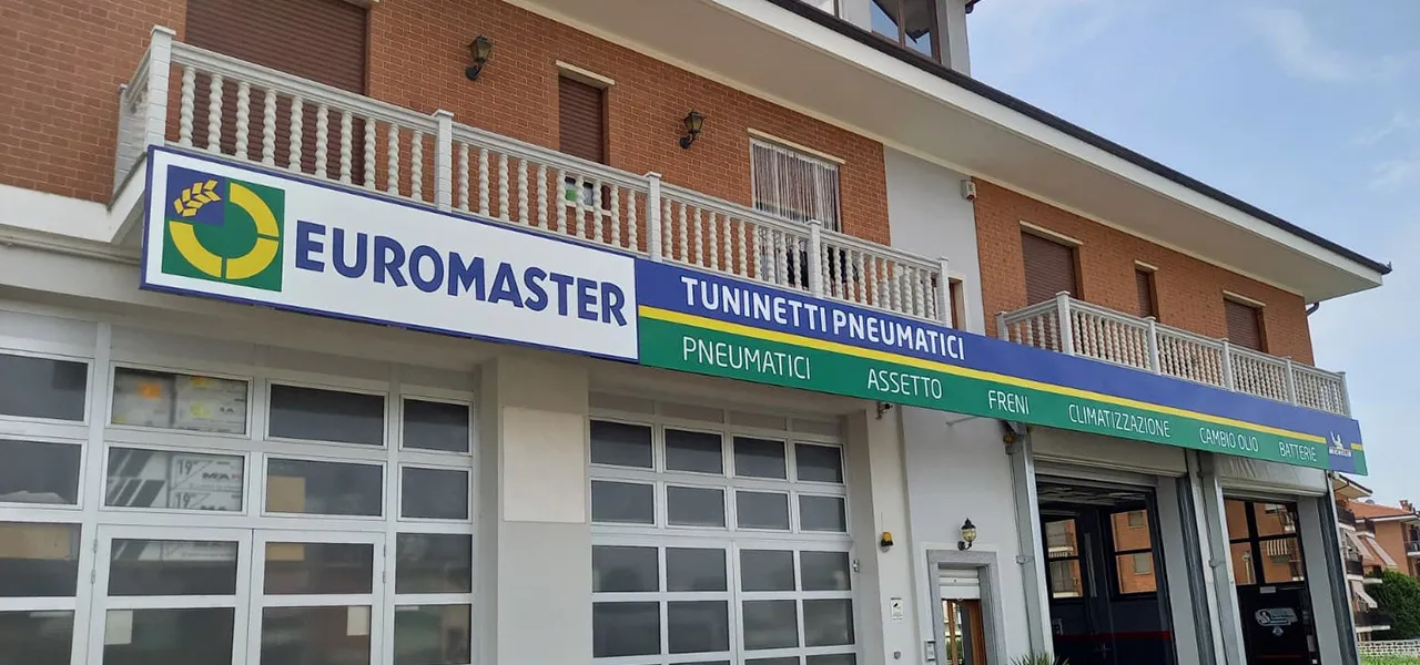 Insegna a Pannello - Euromaster Turinetti - Sunrise Insegne