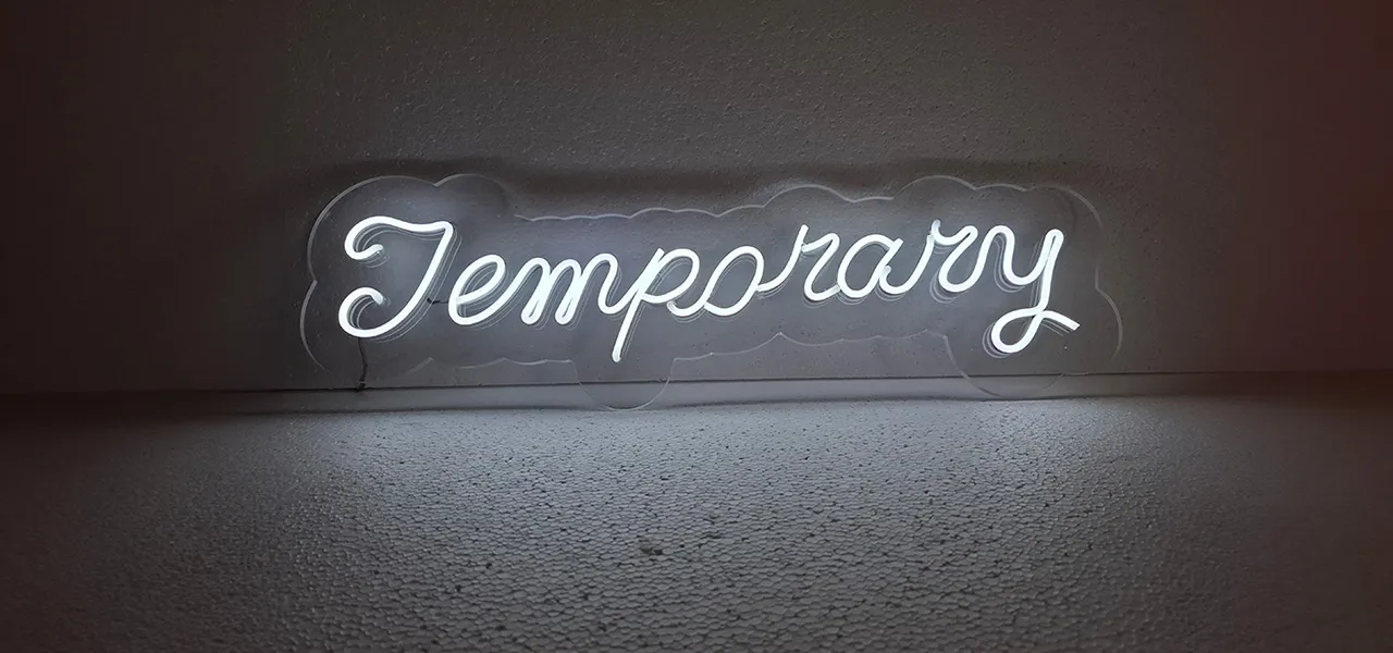 Insegna Filo Led - Temporary - Sunrise Insegne