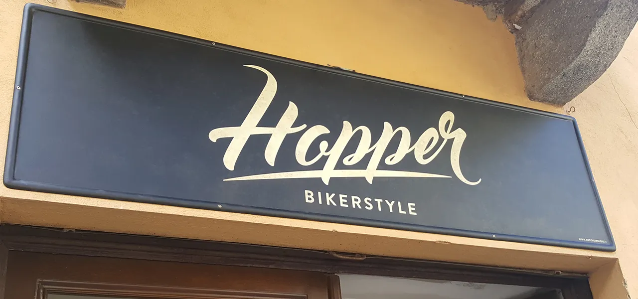 Insegna a Pannello - Hopper Bikerstyle - Sunrise Insegne