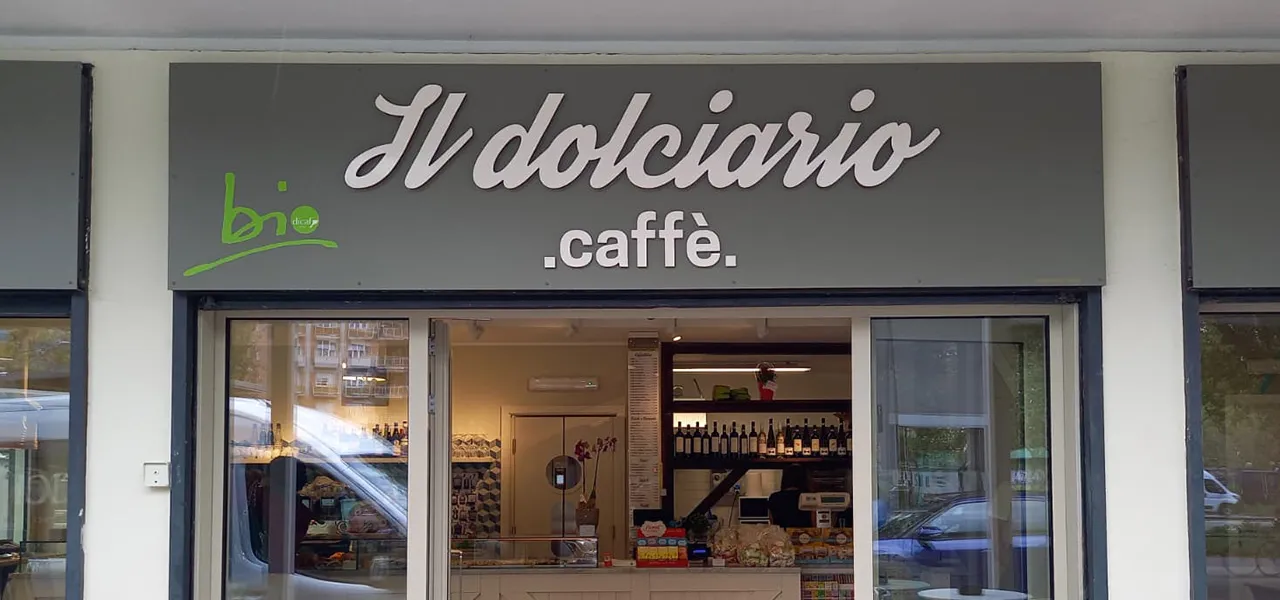 Insegna a Pannello - Il Dolciario Caffè - Sunrise Insegne