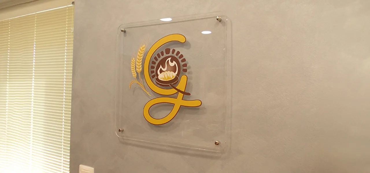 Targa personalizzata - Panetteria Gioda - Sunrise Insegne