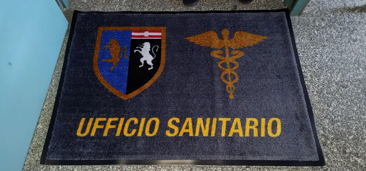 Insegna Zerbino Personalizzato - Ufficio Sanitario - Sunrise Insegne